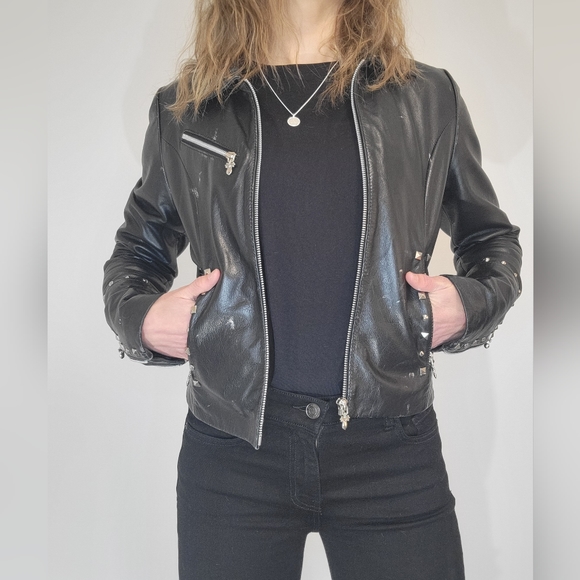 Wilson's Led Zeplin Leather jacket size Medium. Flawless condition ✨️ - Picture 10 of 15